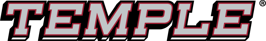 Temple Owls 2014-2020 Wordmark Logo v9 diy iron on heat transfer